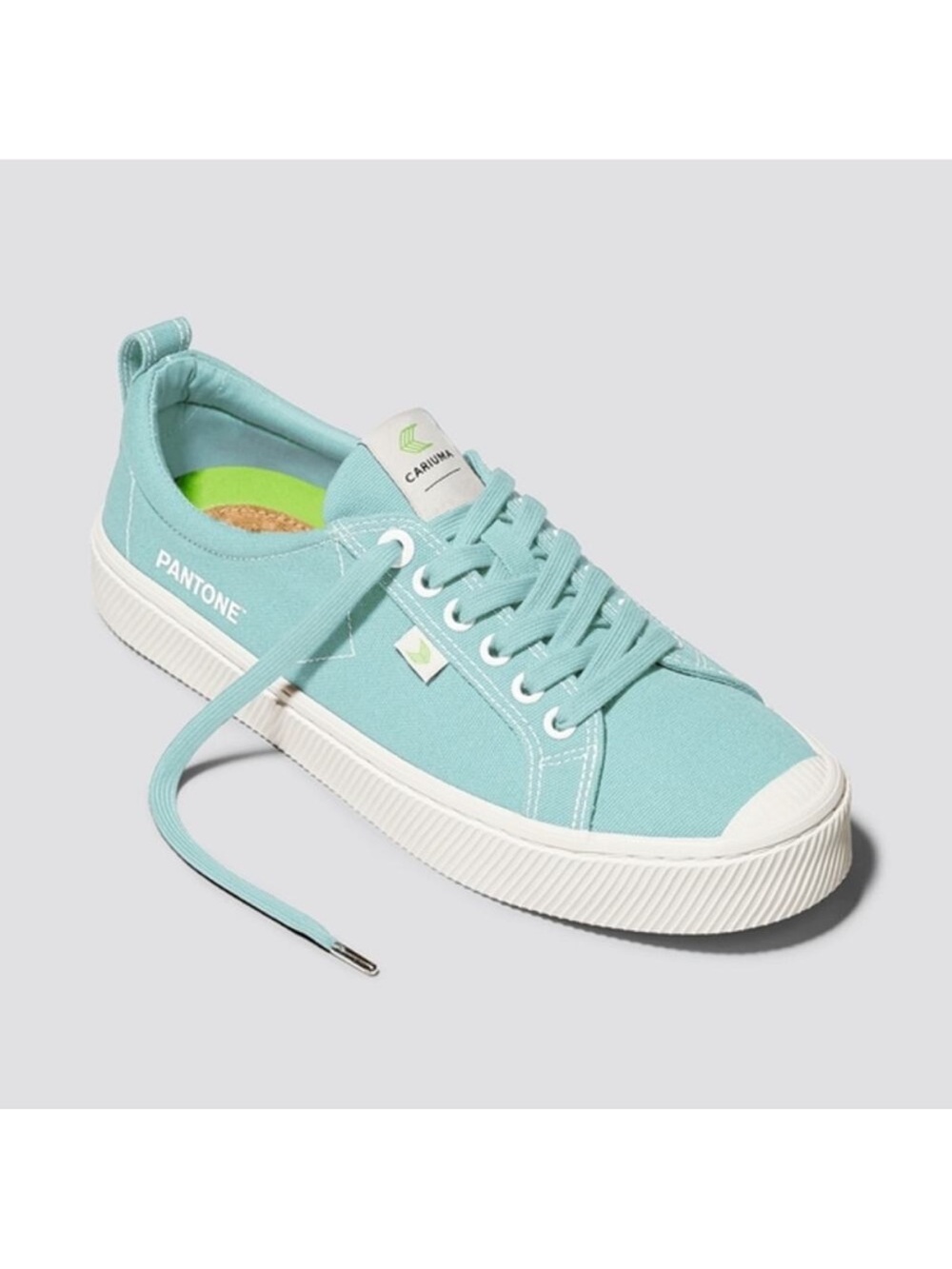 NEW Cariuma Pantone unisex sneaker eggshell blue Womens 7 Mens 5.5 - Picture 12 of 12